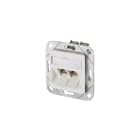 Metz - MEZ1309121102-E E-DAT Dose 2fach C6 modul 8/8(8) UPk RW