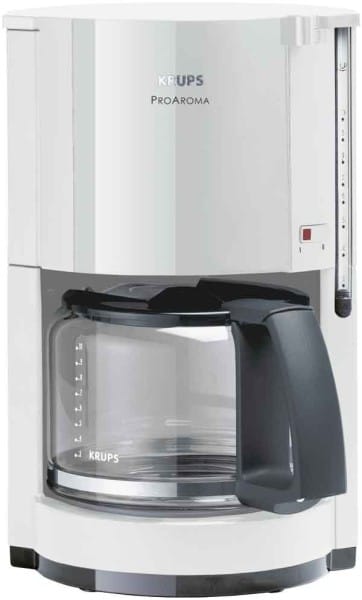 KRUPS KEUF30901 Kaffeeautomat 10Tassen Glaskanne ws