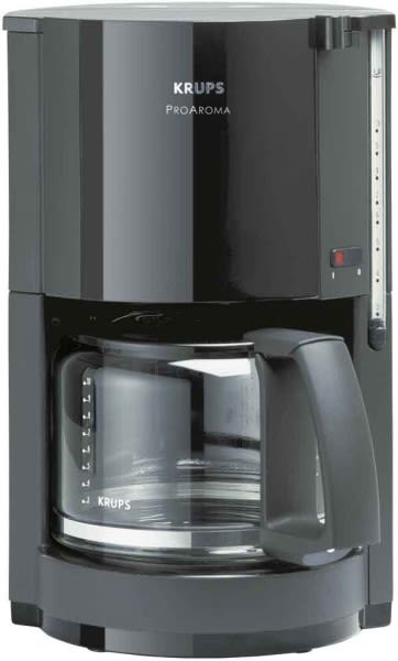 Krups - KEUF30908 Kaffeeautomat 10Tassen Glaskanne sw