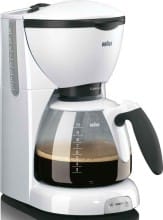 BRAUN BRA0X13211050 Kaffeeautomat CafeHouse,10T.,Glask.,ws