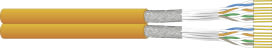 DATWAYLER - DAT18291200DL Datenkabel Kat7 S/FTP duplex 2x(4x2xAWG2