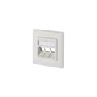Metz - MEZ1309161002-E Datendose 3Port UP RAL9010 leer