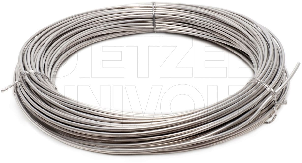 DIETZEL - DIE013843 Runddraht, A 8 mm, Aluminium, halbhart,