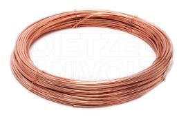 DIETZEL - DIE027601 Runddraht, A 8 mm, Kupfer, weich, Ring