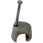 DIETZEL - DIE005095 Nagelschelle, A 10-14 mm, PP, Stahlnage