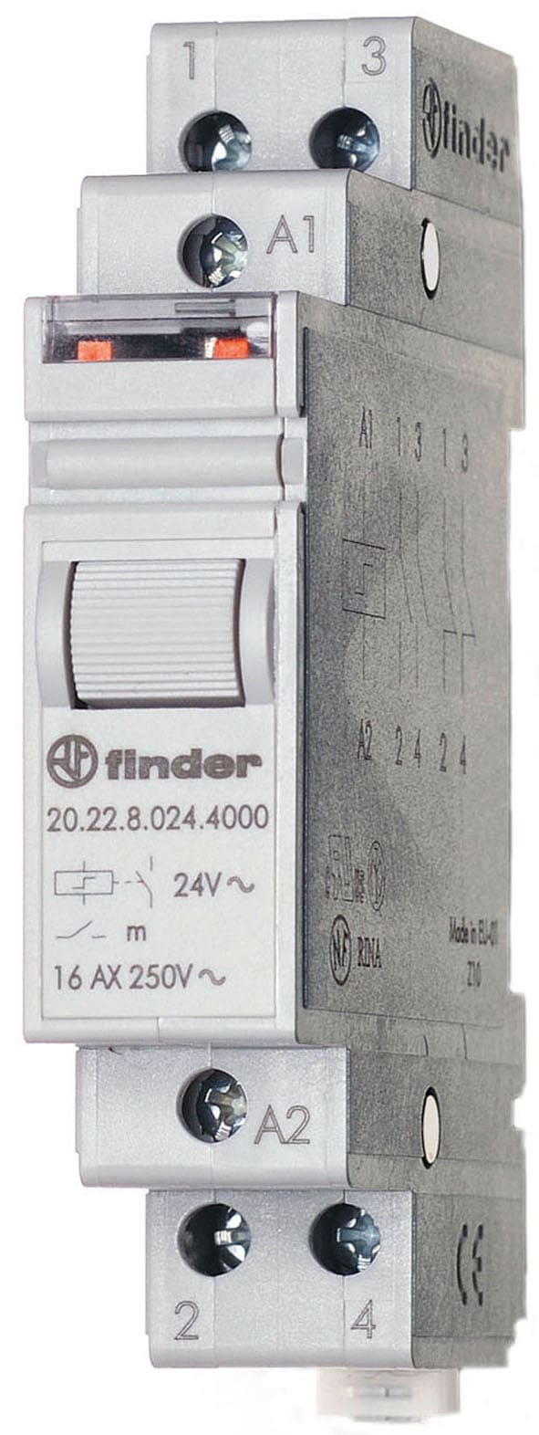 FINDER SPA FIN202690244000 RELE AD IMPULSI 17.5MM 2NO 16A 3SEQUENZ