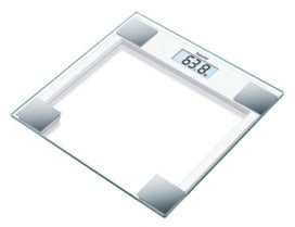 BEURER BUE75540 Personenwaage b.150kg Glas XL LCD-Anz si