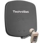 Technisat - TCT1345/2882 Offset-Antenne 45cm Aluminium Twin-LNB g