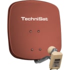 Technisat - TCT1445/2882 Offset-Antenne 45cm Aluminium Twin-LNB r
