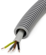 DIETZEL - DIE098537 PVC-Panzerflexrohr,A20mm,biegs.,mittel,