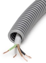 DIETZEL - DIE098538 PVC-Panzerflexrohr,A20mm,biegs.,mittel,