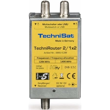 Technisat - TCT0000/3289 TechniRouter Mini 2/1x2 digitale Einkabe
