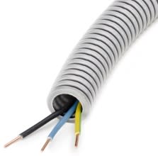 DIETZEL - DIE080838 PVC-Isolierflexrohr,A16mm, biegsam,leic