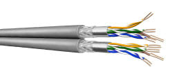 DRAKA - DRA60017490 Datenkabel Kat.5e Duplex SF/UTP 2x(4x2xA
