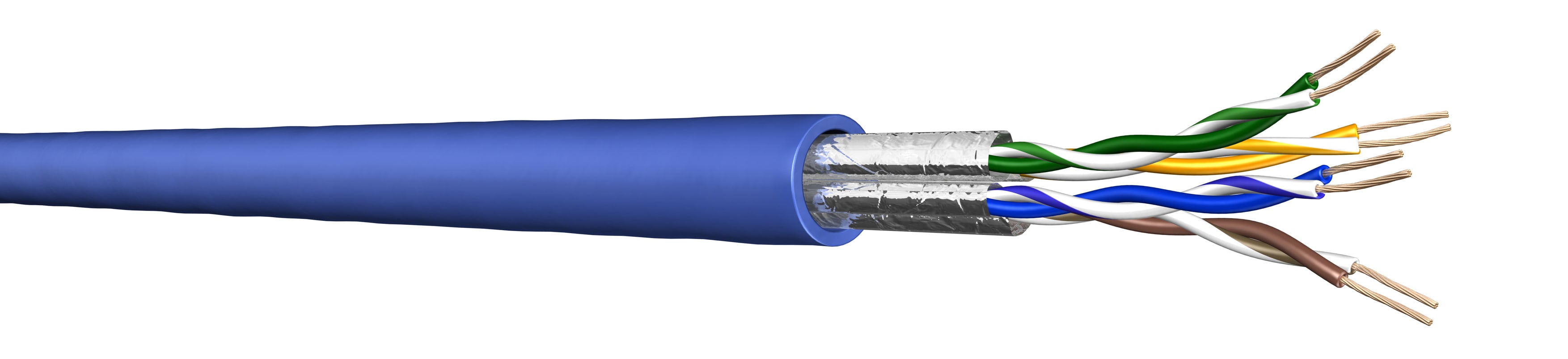 DRAKA - DRA60011571 Datenkabel Kat.6 U/FTPp flexibel fA1/4r