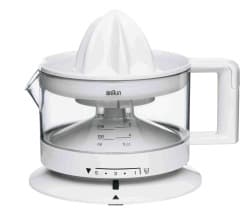 BRAUN BRA0X22611001 Zitruspresse, 20W, 350ml., 5Stufen, R/L