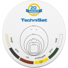 Technisat - TCT1745/2882 Offset-Antenne 45cm Aluminium Twin-LNB p