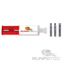 Runpotec - RUN20489 Reparatur-Set 2K fA1/4r A 15 mm Glasfas