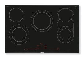 BOSCH ROBERT BOSPKM875DP1D Glaskeramik Kochstelle,80cm,1xCombiz,2xZ