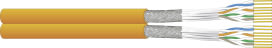 DATWAYLER - DAT17739000DL Datenkabel Kat7 S/FTP duplex 2x(4x2xAWG2