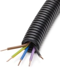 DIETZEL - DIE100329 HFT-Panzerflexrohr,A20mm,biegs,vorverdr