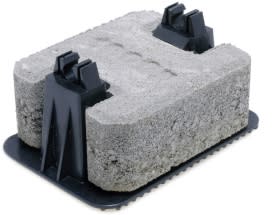 DIETZEL - DIE063934 Betonstein, FlachdachstA1/4tze, A 8-10