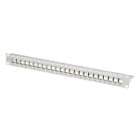 Metz - MEZ130926-0003KE Patchpanel 19'' 24Port 1HE leer grau RAL