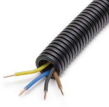 DIETZEL - DIE100320 HFT-Panzerflexrohr,A20mm,biegs.,vorverd