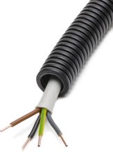 DIETZEL - DIE100325 HFT-Panzerflexrohr,A20mm,biegs.,vorverd