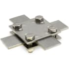 DIETZEL DIE064482 Kreuzklemme, M8x25 mm, Klemmbereich flac