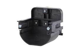 Metz MEZ1308895521-I Montagehalter 55 Hutschiene mit Trennsch
