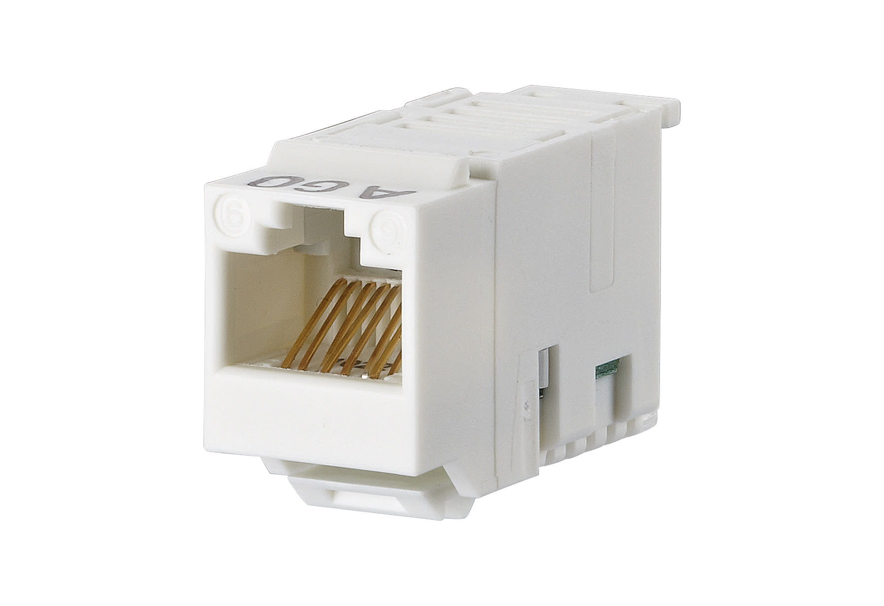 Metz - MEZ130A10-I-B1 UTP modul 8(8) Cat.6 perlweiA RAL1013