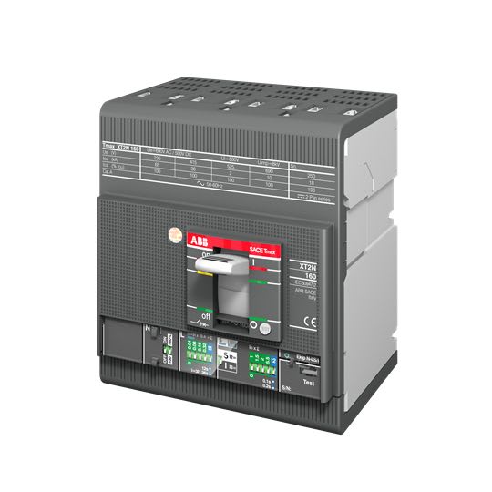 ABB SPA - ABBXT2N25LSIG4 XT2N 160 Ekip LSIG In=25A 4p F F