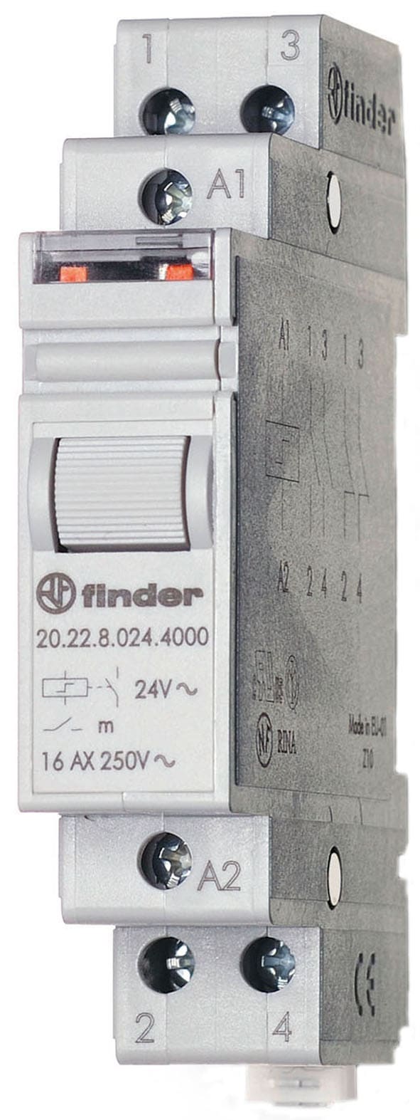 FINDER SPA - FIN202281204000 RELE AD IMPULSI 17.5MM 2NO 16A