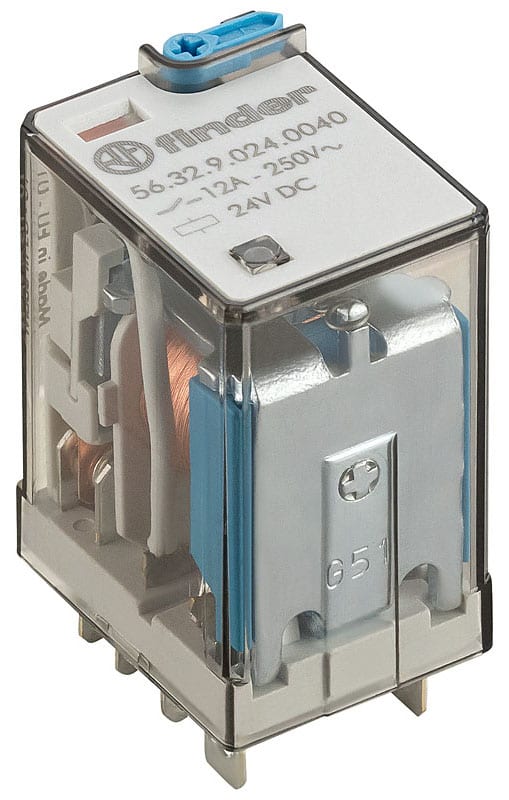 FINDER SPA - FIN563291250090 RELÈ DI POTENZA 2 CONTATTI 12A