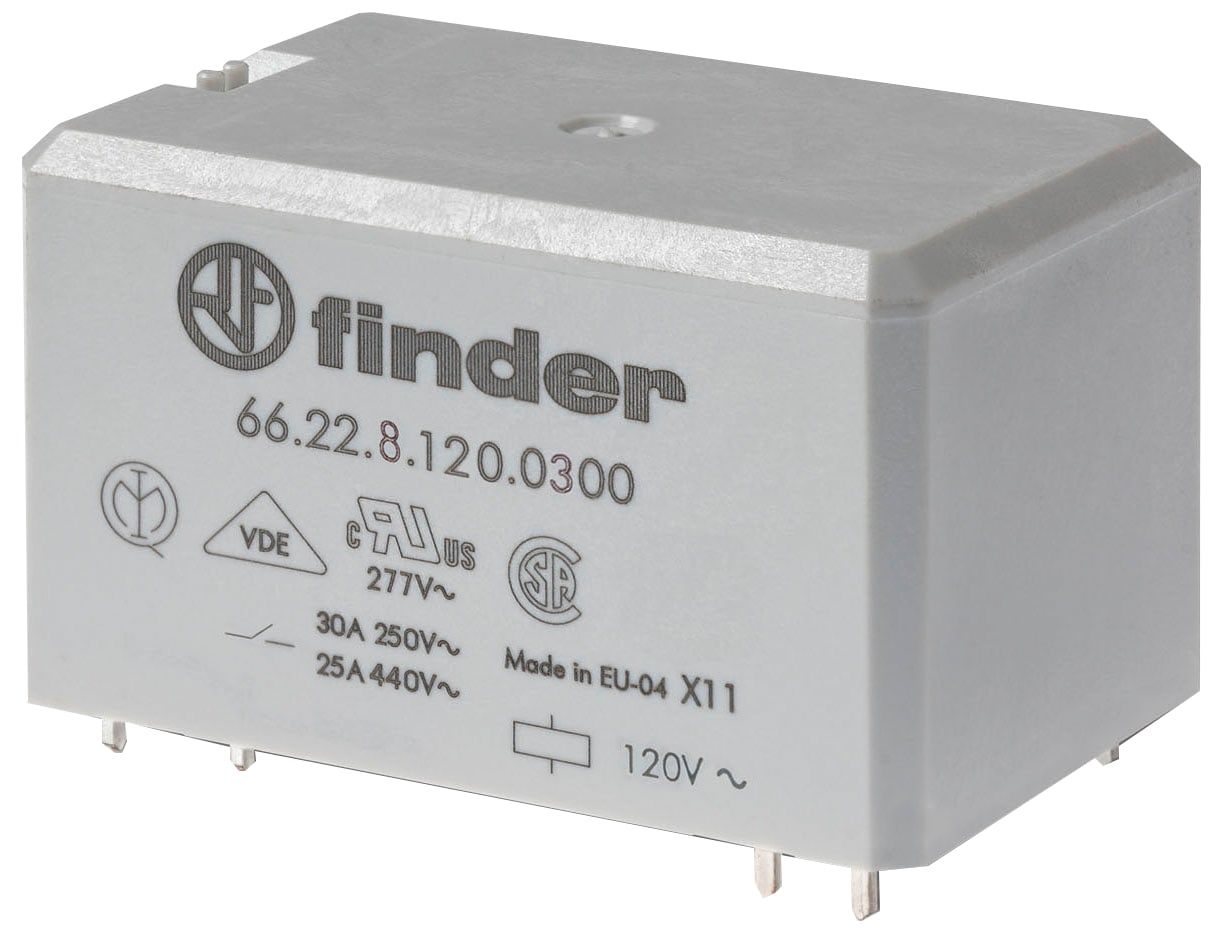 FINDER SPA - FIN662282300300 RELÈ DI POTENZA C.S. 2 CONTATTI 30A