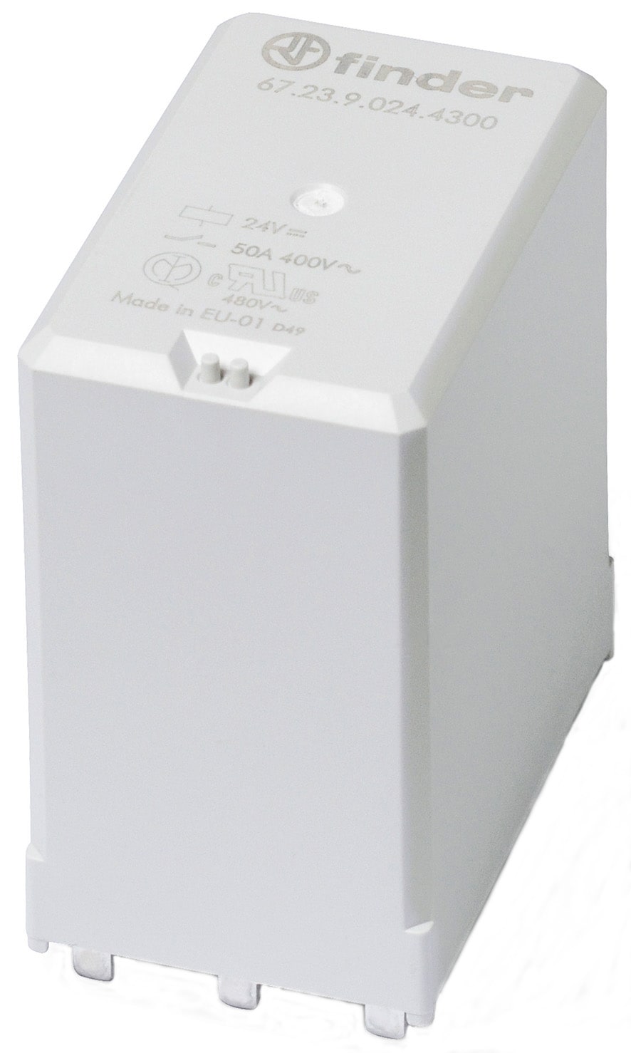 FINDER SPA - FIN672390124300 RELÈ DI POTENZA C.S. 3 CONTATTI 50A