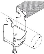 DIETZEL - DIE043440 Kabelschelle, fA1/4r A 28-32 mm, C-Prof