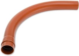 DIETZEL - DIE021823 PVC-Kabelschutz-Steckbogen, A110mm, 90A