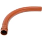 DIETZEL DIE021823 PVC-Kabelschutz-Steckbogen, A110mm, 90A