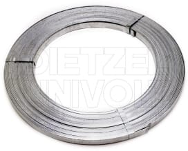 DIETZEL DIE064481 Erdungsbandeisen, 30x3,5 mm, Niro V4A, 1