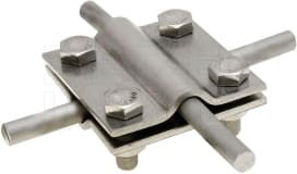 DIETZEL DIE064485 Kreuzklemme, M8x25 mm, Klemmbereich rund