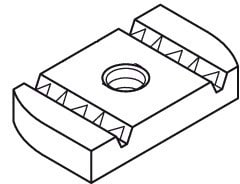 DIETZEL - DIE077471 Ankermutter, fA1/4r A7/A8, A 8 mm, 6 mm