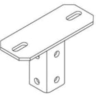 DIETZEL DIE077539 Montage-, Boden- und Deckenplatte, 120x8