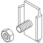 DIETZEL DIE077680 GitterbahnverbinderklemmstA1/4cke, 17x24