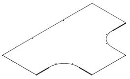 DIETZEL - DIE097073 Weitspannabzweigdeckel, 600x450 mm, tauc