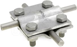 DIETZEL - DIE077187 Kreuzklemme, M8x25 mm, Klemmbereich rund