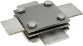 DIETZEL DIE083211 Kreuzklemme, M8x25 mm, Klemmbereich flac