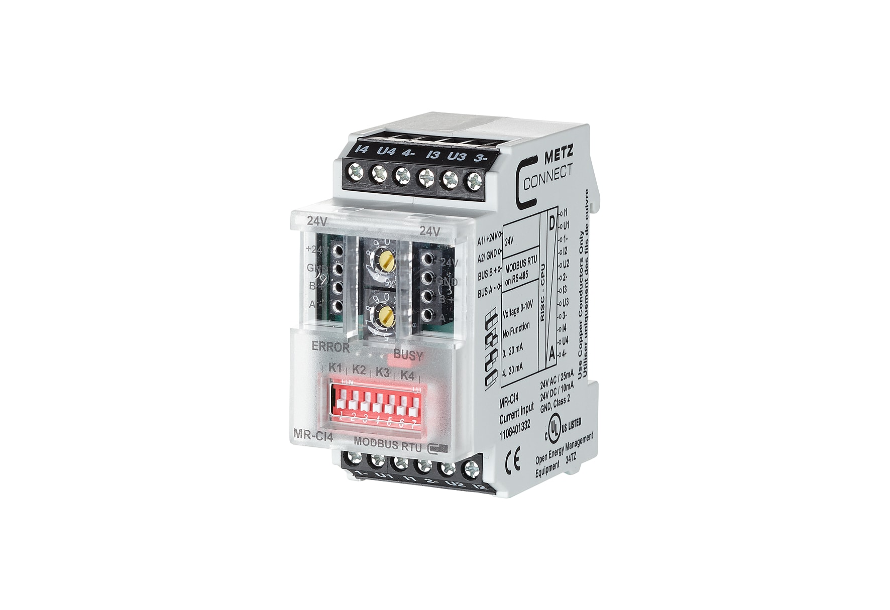 Metz - MEZ1108401332 MR-CI4 Modbus RTU