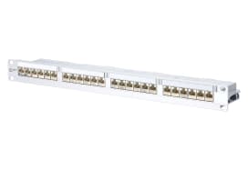 Metz MEZ130856C-E E-DAT C6A 24 Port Patchfeld 1HE LSA modu